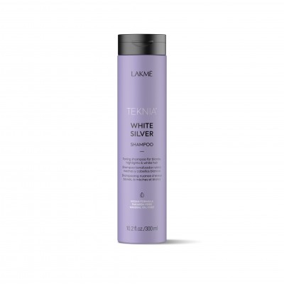 شامپوی مخصوص موهای هایلایت وبلوند شده WHITE SILVER SHAMPOO